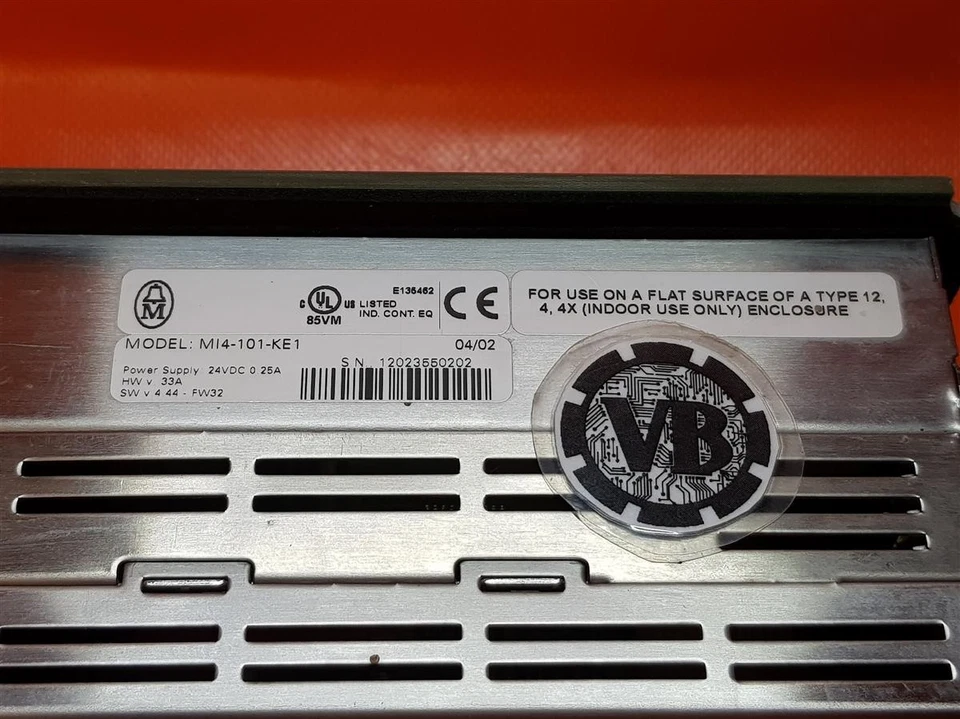 UNIOP Control Unit Type: MI4-101-KE1/ Hw: V-33A - Sw V.4.44 - FW32 - Image 3 of 4