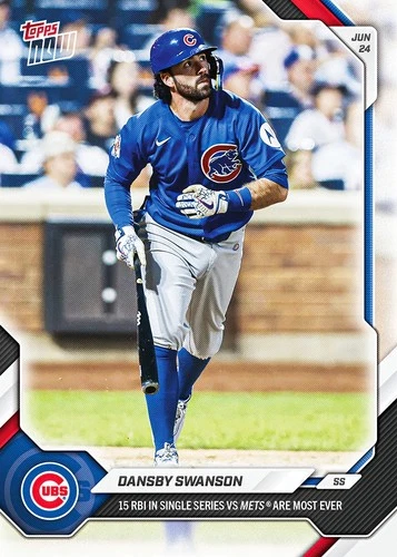 Dansby Swanson 2026 Topps Dansby Swanson #375