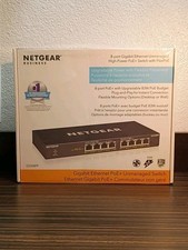 Netgear 8-port Gigabit Ethernet Unmanaged High - Power PoE Switch GS308PP 83W 