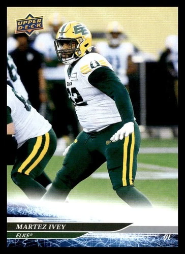2025 Upper Deck CFL Football Martez Ivey #59