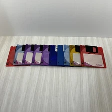 10 Floppy Disks 3.5” Formatted Blank 1.44MB 100% Tested Working