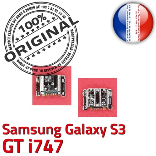 ORIGINAL Samsung Galaxy S3 GT i747 Connecteur de charge à souder MicroUSB - Photo 2/3