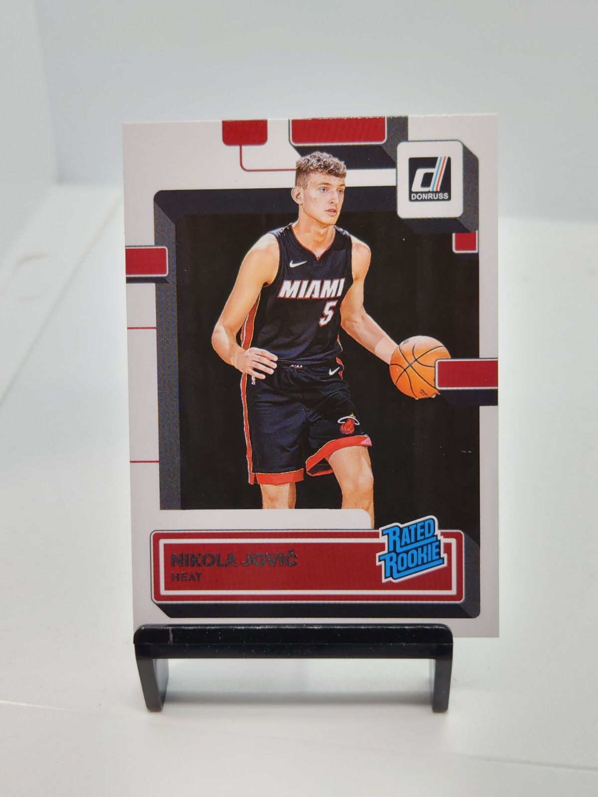 2022-23 Panini Donruss Nikola Jovic Rated Rookie Miami Heat #227