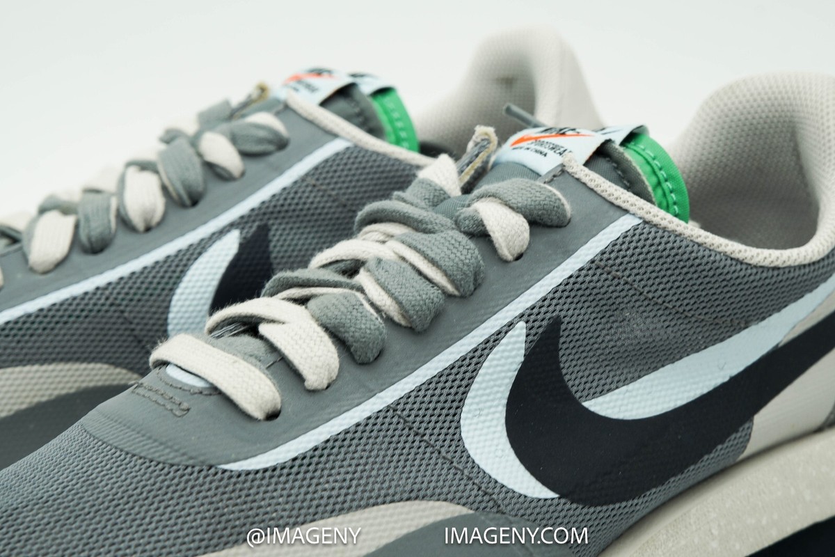 新品未使用NIKE × Sacai × LD waffle DH3114-001 NIKE LD WAFFLE SACAI USED SIZE 10 CLOT COOL GREY OBSIDIAN NAVY