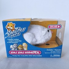 Zhu Zhu Pets CHUNK White Interactive Hamster 2008 86652 NEW
