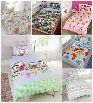 Kinder Kids Figur Neuheit Bettdecke Quilt Cover Sets - viele Designs und Größen