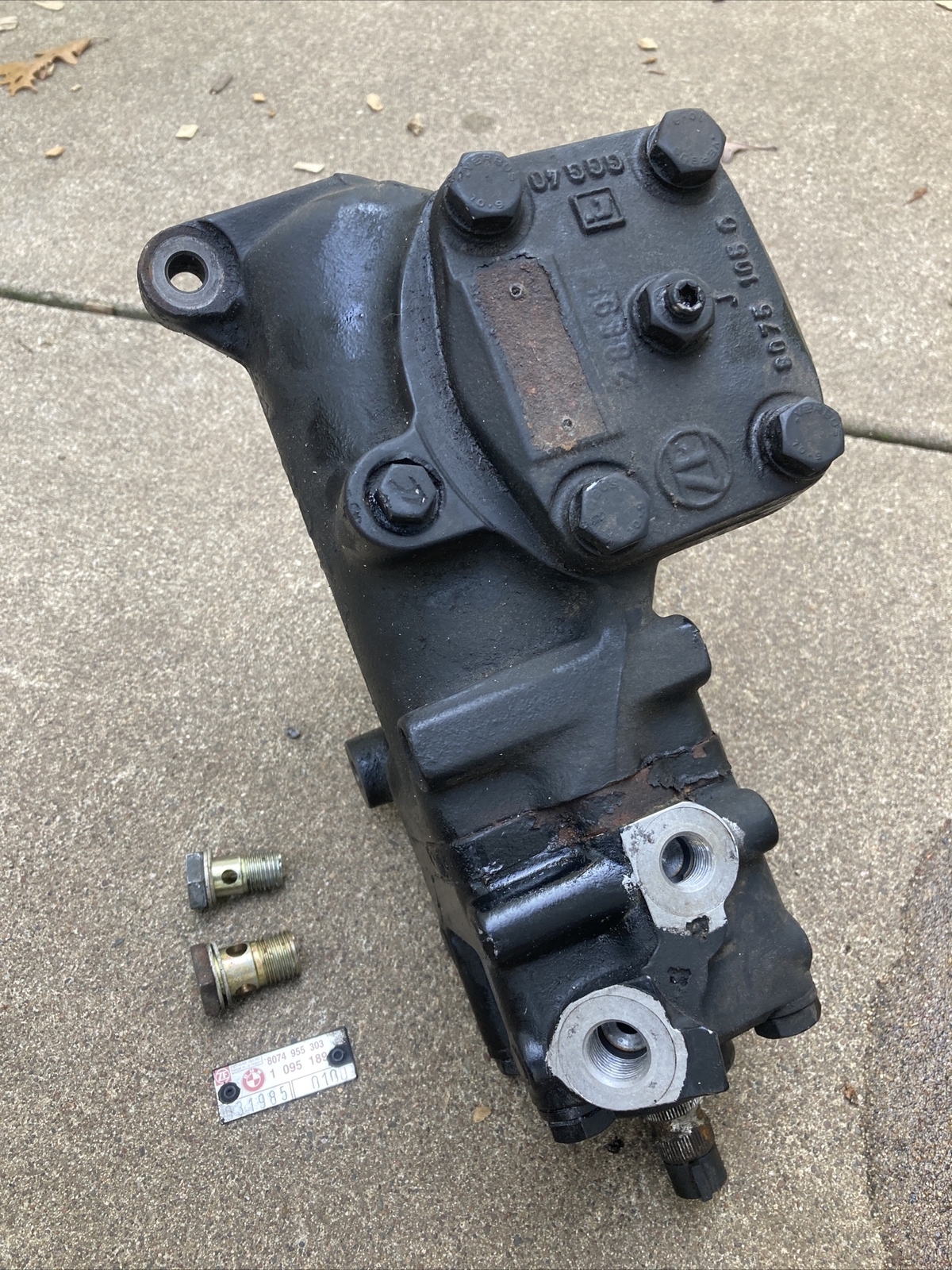 99 BMW 540i E39 Sedan Power Steering Rack Gear 1095189 for sale  