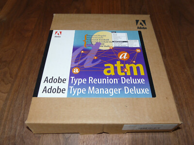Adobe TypeManager Deluxe Vollversion inkl. Type Reunion für Mac