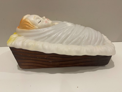 General Foam 13" Nativity Blow Mold Baby Jesus Outdoor Christmas Decor NO LIGHT - Picture 7 of 7