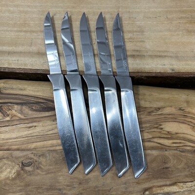Vintage GRAEF & SHMIDT WELKUT 5 Piece Knife Set GERMANY