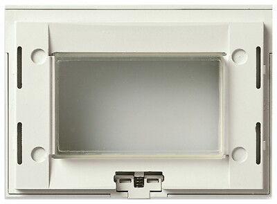 VIMAR 16813.Q.B SUPPORT 3 MODULES IP55 WHITE CLEAR MEMBRANE IDEA