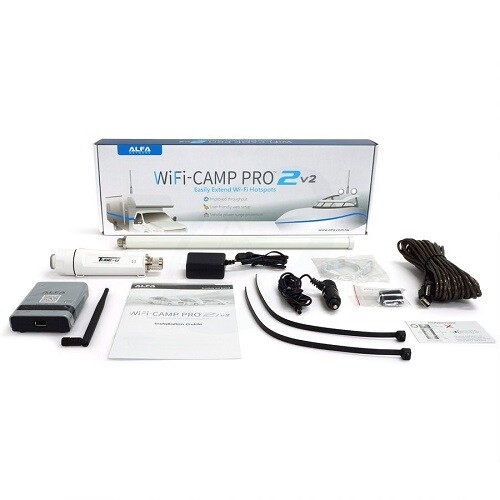 Thumbnail - Alfa Wifi Camp-pro2 V2 Eu 2020 Wlan Range Extender Kit, 802.11b/g/n,