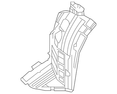 Genuine Infiniti Splash Shield 63845-AM800