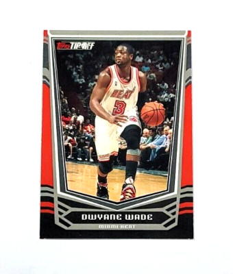 2008-09 Topps Tip-Off Dwyane Wade Red Miami Heat /2008 #33