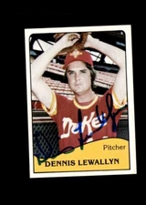 Dennis Lewallyn 1979 TCMA  Albuquerque Dukes authentic autographed card