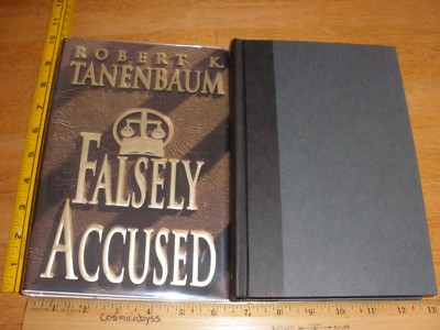 Falsely Accused by Robert K. Tanenbaum Hardcover DJ 1st Edition 1st Print 1996