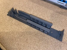 HO Model Train Streamliner RPO Car Interior Gray Fits Athearn