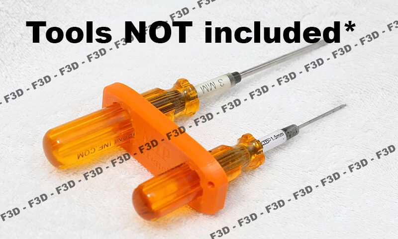 MIP traxxas Wrench 3D printed include both Small and Large hex size in one Thorp - Image 2 of 3