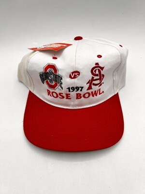 Vintage Headmaster Ohio State 1997 Rose Bowl SnapBack Hat With