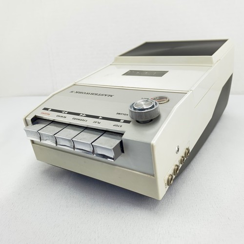 Masterwork Tape Recorder Cassette Player M-650 For Parts or Display Only w/Case - Picture 2 of 14