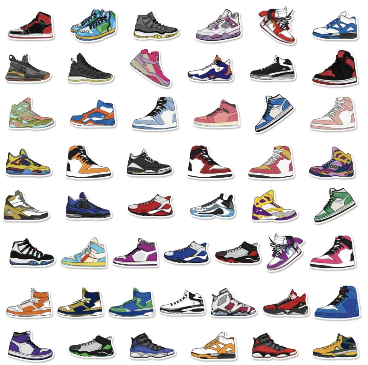 Sneaker stickers 5 Random Sticker Lot | eBay
