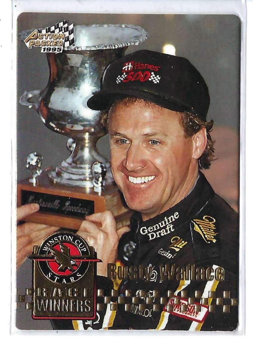 1995 Action Packed Winston Cup Stars Rusty Wallace