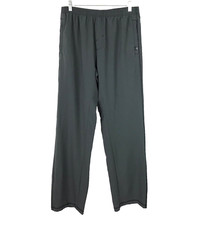 Prana Pants Womens L Green Elastic Waist Pockets Relaxed Stretch Outdoor Hiking