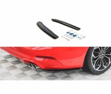 CUP Diffusor Seiten Ansätze SCHWARZ für Ford Focus ST Line MK4 Rear Flaps V1