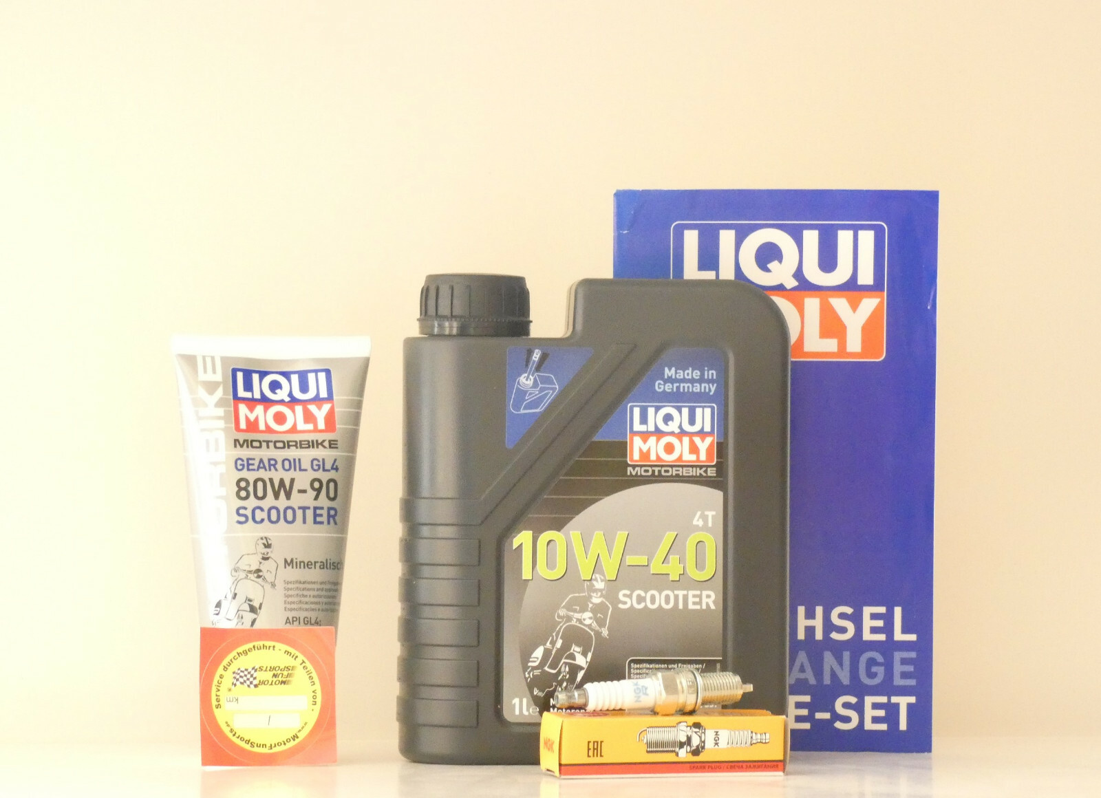 Maintenance Set JM STAR 150CCM 4T Inspection Oil Spark Plug
