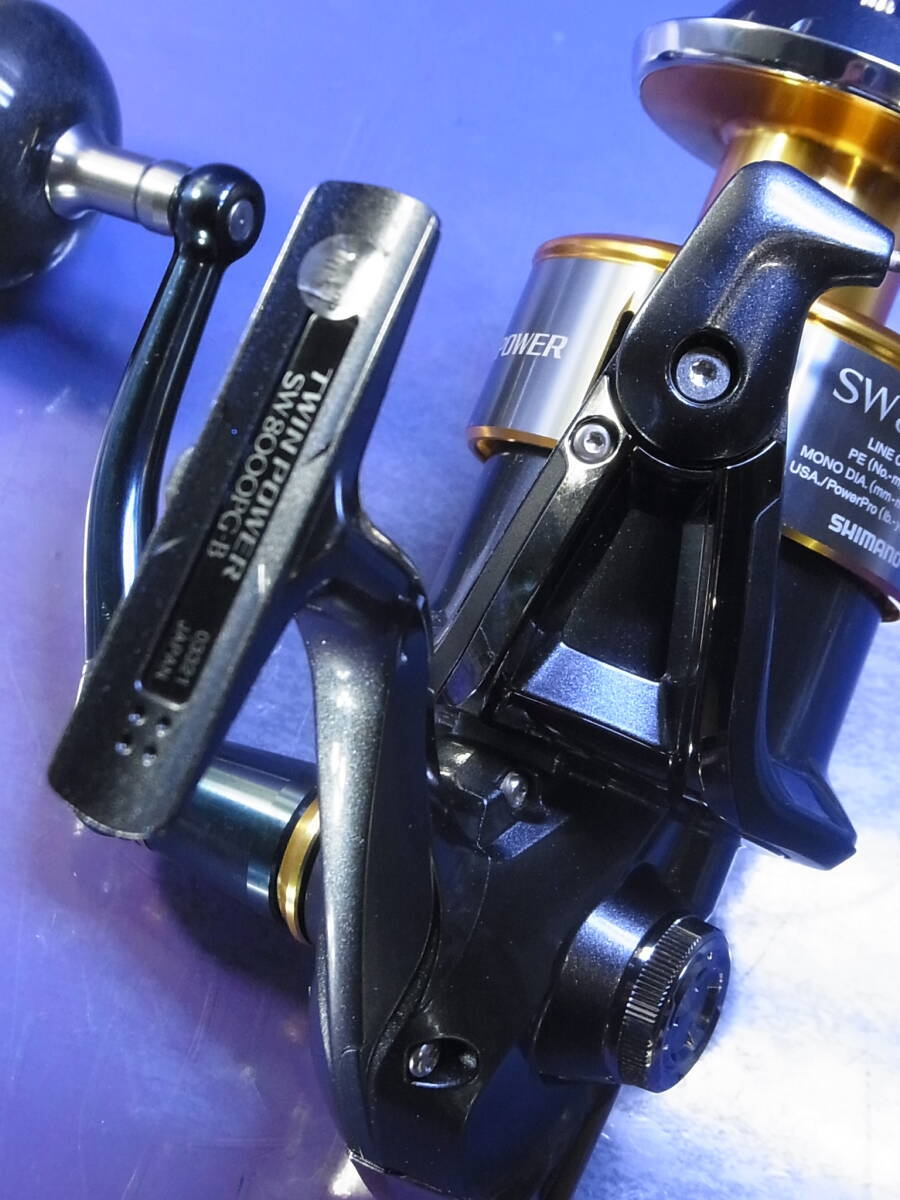 Shimano 15 Twin Power SW 8000PG Spinning Reel Fhising with