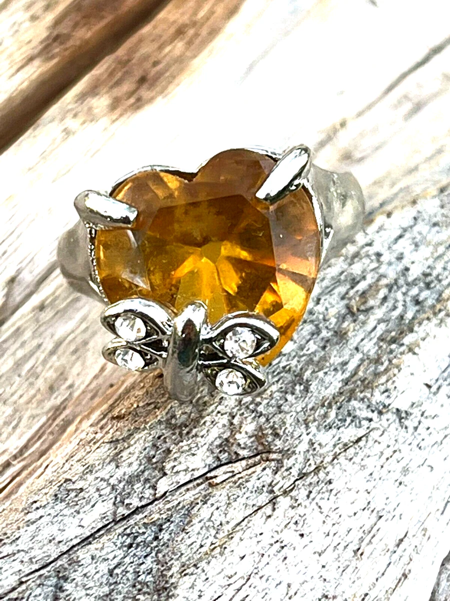 Gemstone 2024 butterfly ring