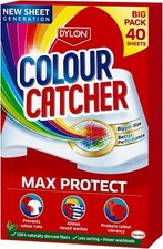 Image of Dylon Colour Catcher Sheets Max Protect 40 Sheets