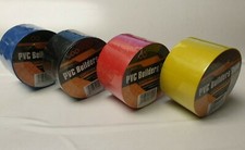 Builders PVC Tape 50mm x 33m  Suitable For Wood Concrete Plaster Electrical Work