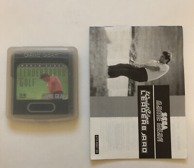 World Class Leader Board W/ Manual (Sega Game Gear)