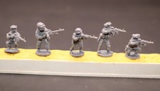 1/72 Scale Modern Army Russian Soldier Ornament 3D Printed Resin Mode 5Pcs