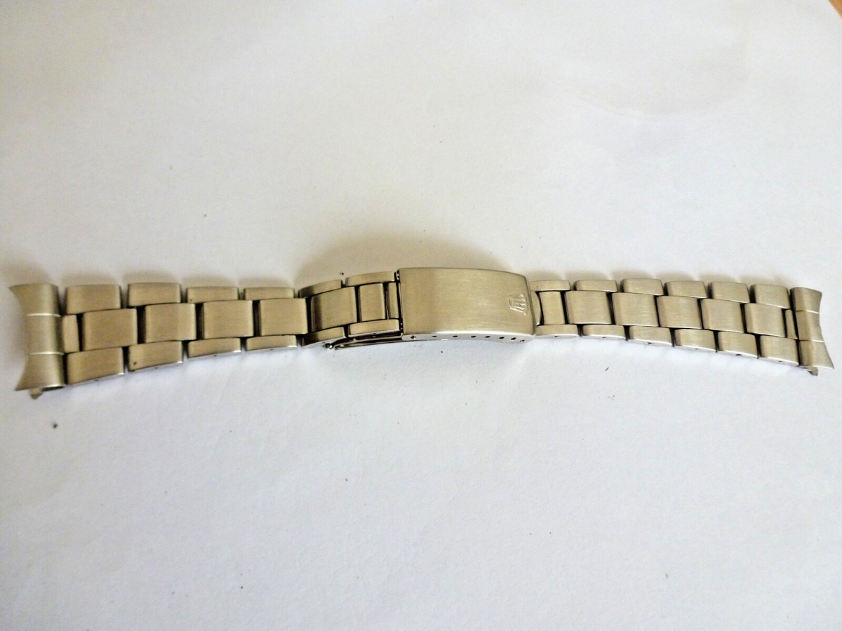 ORIGINAL Rolex 7835 Steel Bracelet 19MM 357 Endlinks good length