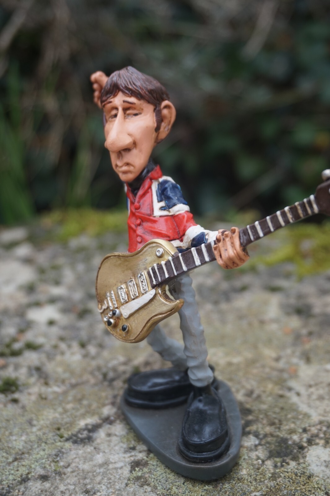 Figurine rock Pete Townshend The Who par Warren Stratford - Statue résine 841.7300