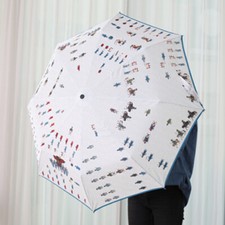 NATIONAL MUSEUM OF KOREA The Tomb of Munhui Royal Protocol Compact Auto Umbrella