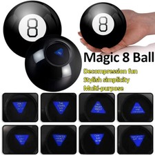 2/4x Black 8 Predict Magic Ball Party Props for Kids Fun Spherical Toy Portable