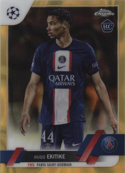 2022-23 Topps Chrome UEFA Club Competitions - Hugo Ekitike #125