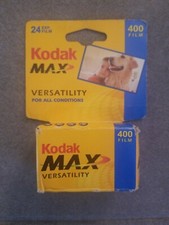 New KODAK Max Versatility 400 Film 24 Exposures 35mm Color Roll Exp 9/04
