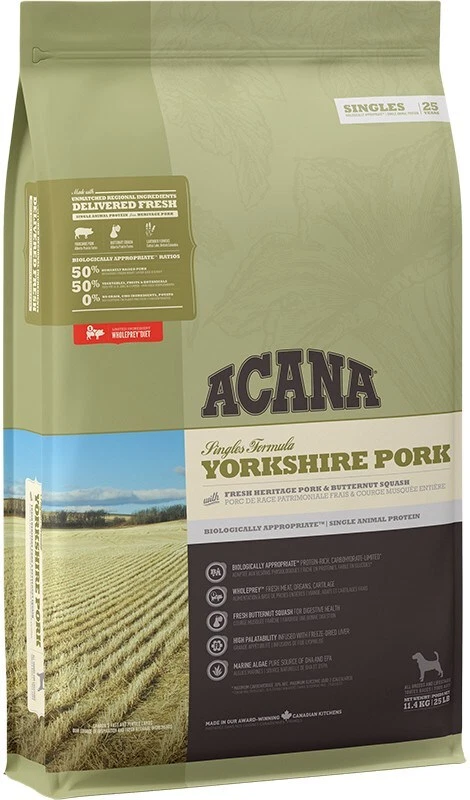 Acana singles best sale pork and squash