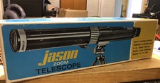 Vintage Jason Model 321 Astronomical Telescope In Box