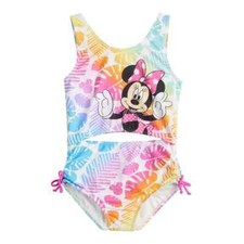 Disney Minnie Mouse Swimming Suit Girls Size 5 / 6 One-Piece Swimsuit NWT