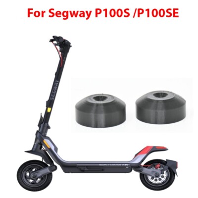 Segway Ninebot P100S Front Rear Suspension Axle Head Cap Covers Black - 2 Pack
