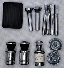 Vintage Car Interior Accessories Lot of 12 OEM 50's - 70's Assorted Parts