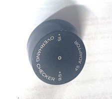 Turntable 45 RPM adapter W overhang gauge 15 9.5 OEM