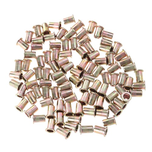 Rivet Nuts Zinc Plated Flat Head Stainless Steel Pneumatic Tool