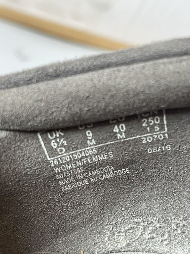 Clarks Zapatos sin cordones de cuero con cuñas Talla UK 6.5 EU 40 - Imagen 8 de 11