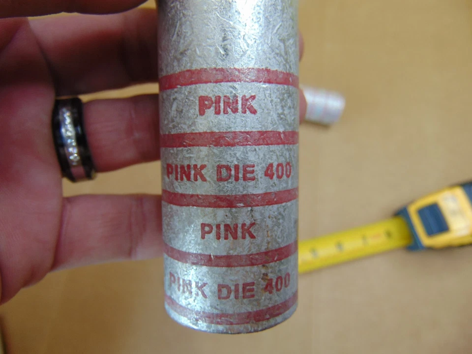 (2) Burndy Two Hole Hylug Copper Compression Lug 750 kcmll 1/2 Stud Size 1-3/4 H - Image 3 of 4